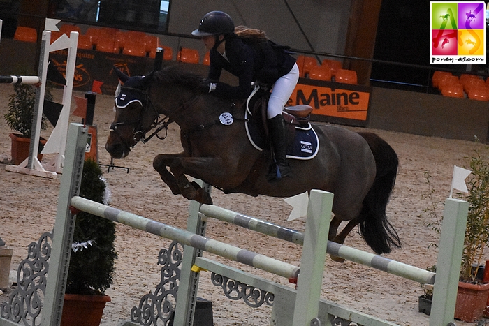 Romane Orhant et Aquina d'Elle - ph. Poney As