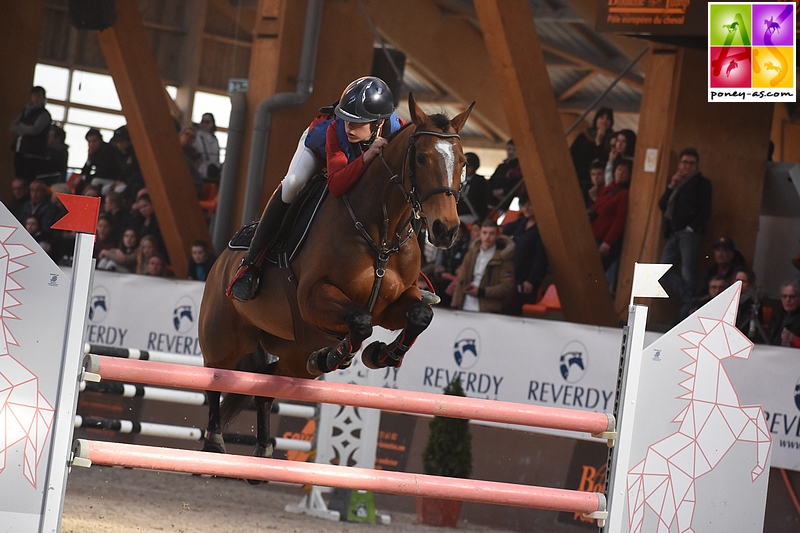 Mathéo Denibeau et Bergamotte du Cap - ph. Poney As