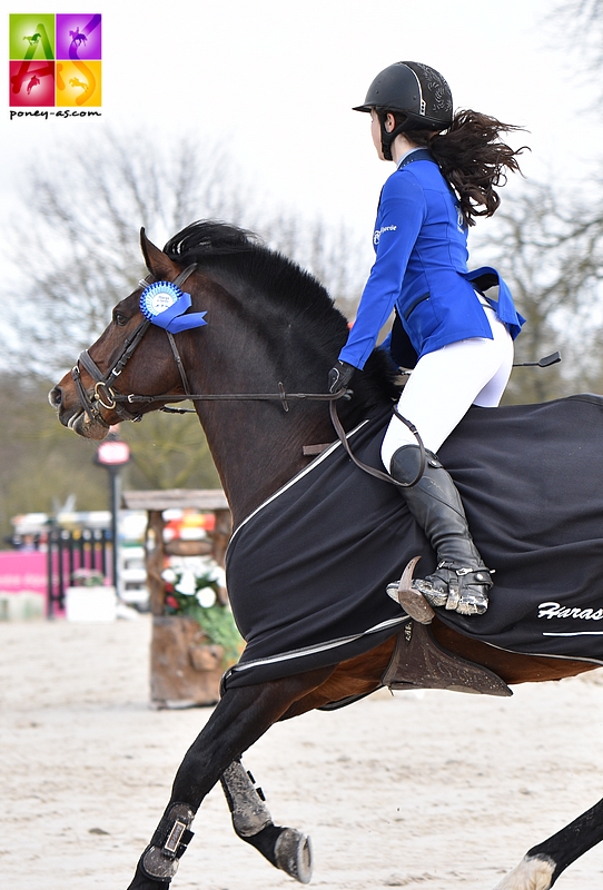 Cannelle Paramucchio et Calgary Der Lenn - ph. Marine Delie