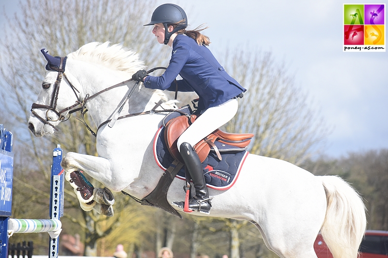 Jeanne Lacroix et Thorval du Londel - ph. Poney As