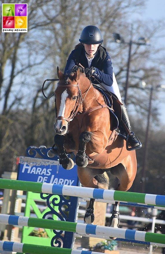 Romane Orhant et Quabar des Monceaux - ph. Poney As