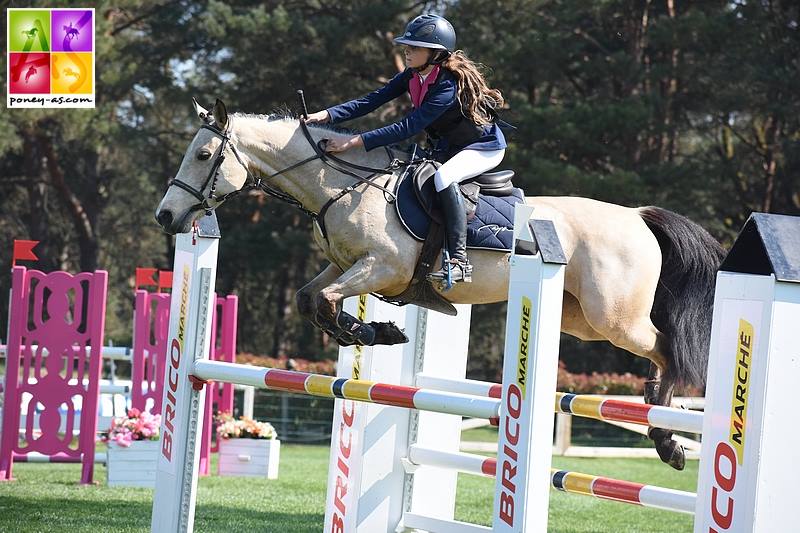 Léna Dreydemy et Della Noce du Péna - ph. Poney As