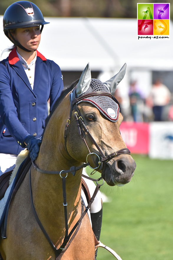 Charlotte Slosse et Botticelli de Rohan - ph. Poney As