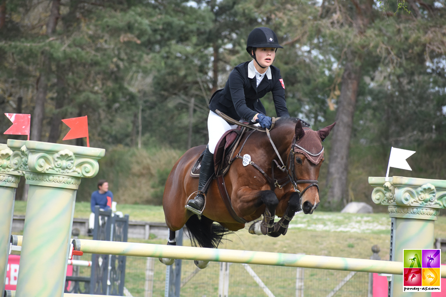 Lara Tonnissen et Clarissa NRW - ph. Poney As