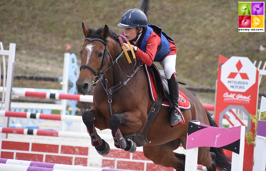 Mathéo Denibeau et Bergamotte du Cap - ph. Poney As