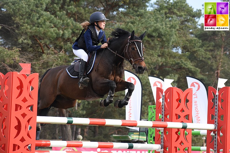 Lou Ann Beraud et Ungaro of Qofanny - ph. Poney As