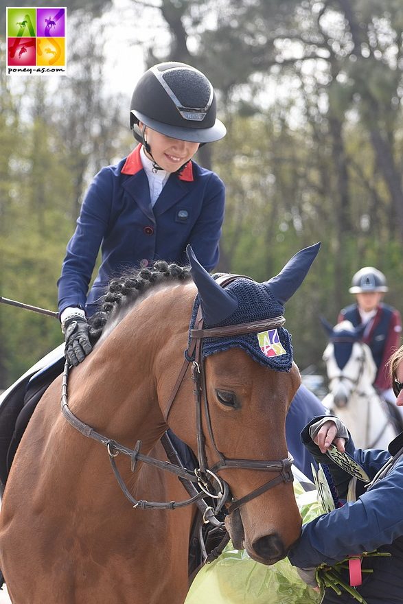 Sarah et Tutti remportaient il y a quelques semaines le Petit Grand Prix de Montlouis-sur-Loire - ph. Poney As