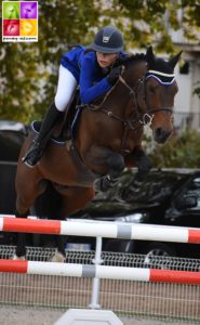 Iris Barbier et Sagami San Joyeux remportent l'épreuve phare de la TDA de Vichy - ph. Poney As