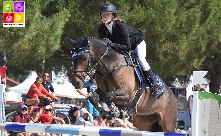 Anastasia Hamon et Badboï de Kamenn - ph. Poney As