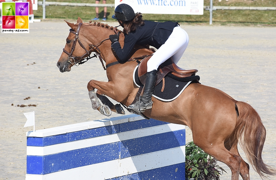 Agathe Masquelier et Alia des Cosses - ph. Poney As