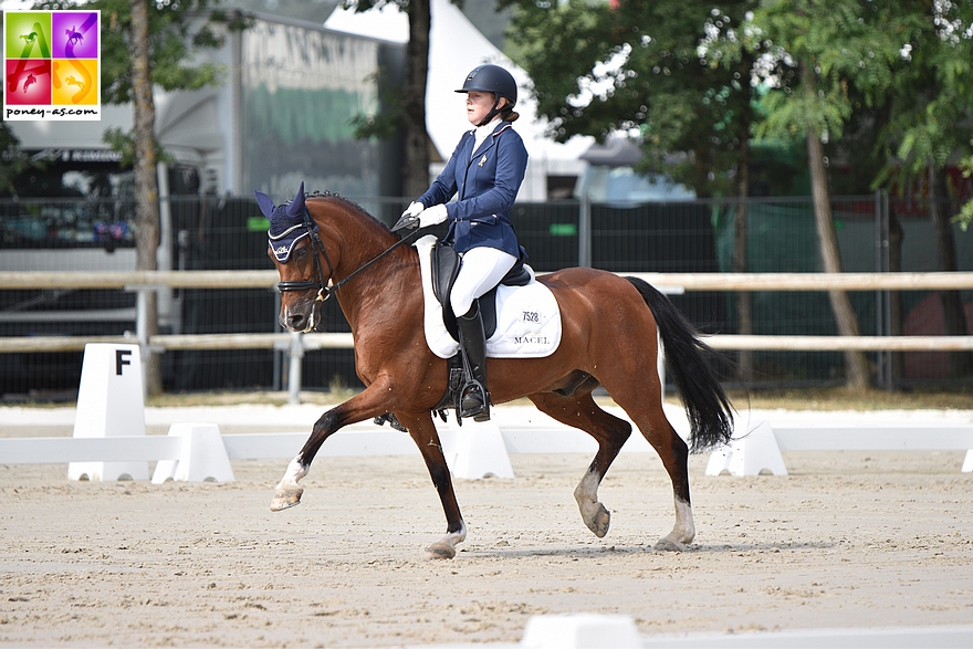 Diane Vedrenne et T'Choux des Chesnaies - ph. Marine Delie