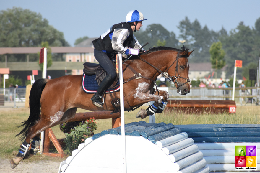 Jeanne Breuil et Ut Majeure de Janiere - ph. Poney As