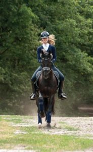 Robin Heiden et Oosterbroek Fenix, victorieux par deux fois au CDIP de Deauville – ph. privée www.horses.nl