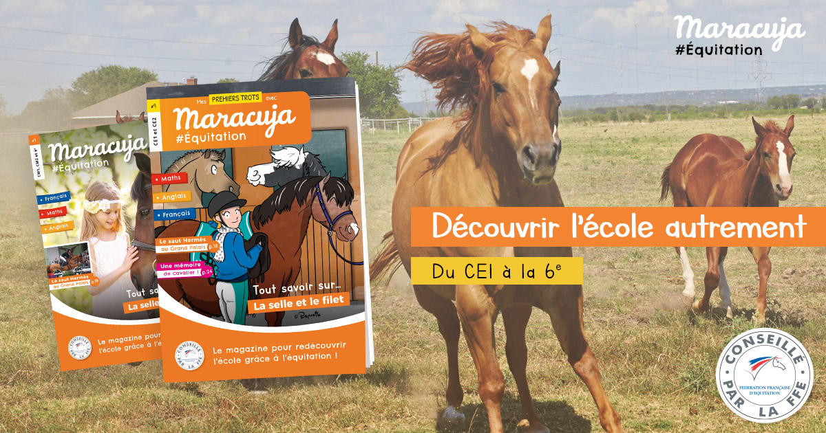 Maracuja le Mag pour les enfants passionnés de poneys