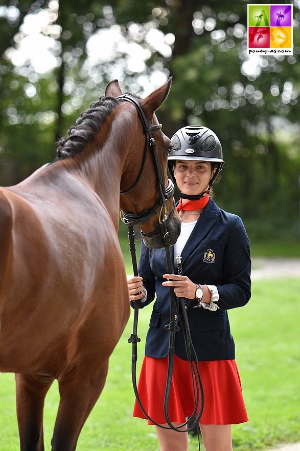 Louise Petitjean et Versailles des Morins - ph. Marine Delie