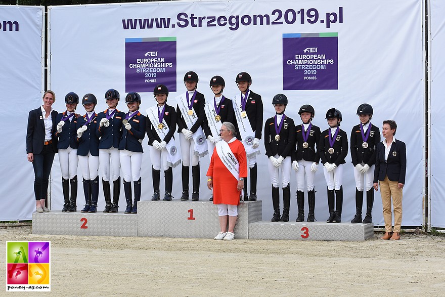 Danemark, Pays-Bas et Allemagne, tel est le podium 2019 - ph. Poney As