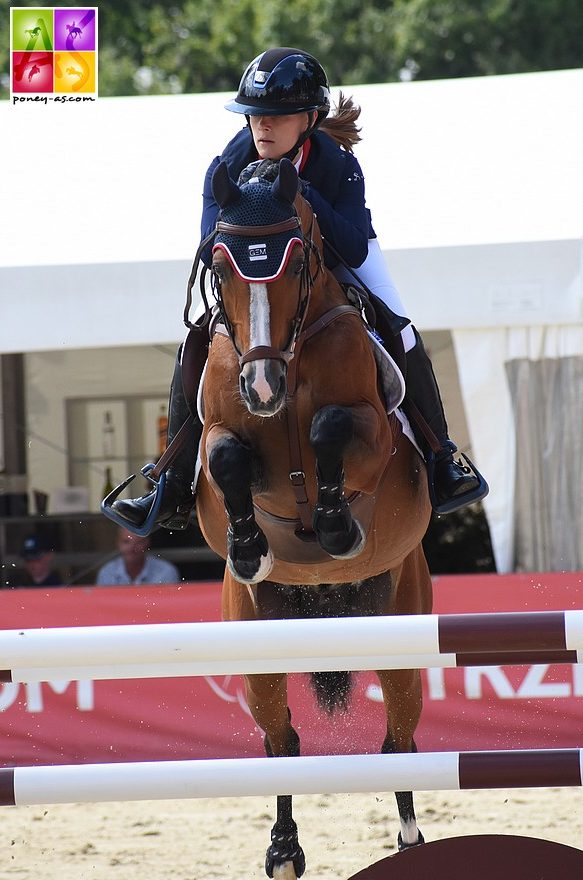 Romane Orhant et Quabar des Monceaux - ph. Poney As