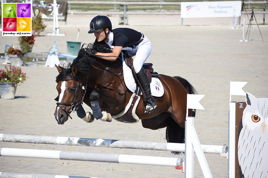 Alban Moullière et Atoll de Civry - ph. Poney As