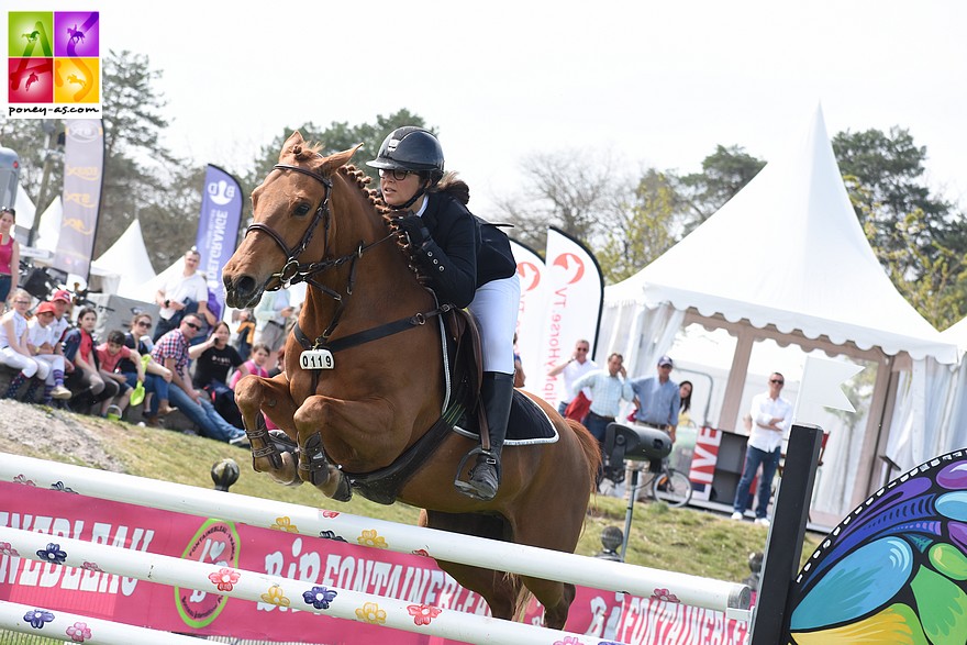 Agathe et Alia ont bouclé leur saison par un titre de vice-championnes de France en Grand Prix As Elite - ph. Poney As