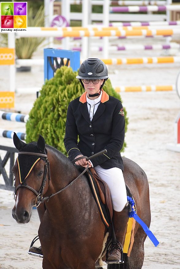 Louane Morichon Navelet et Appy Dame Vincou – ph. Poney As 