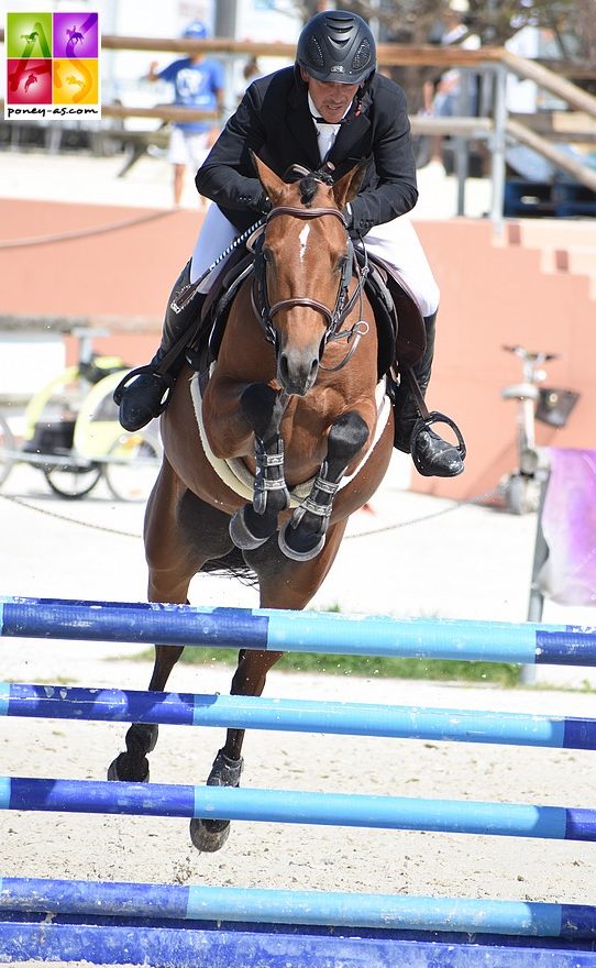 Emeraude du Pinson et Mathieu Laisney - ph. Poney As