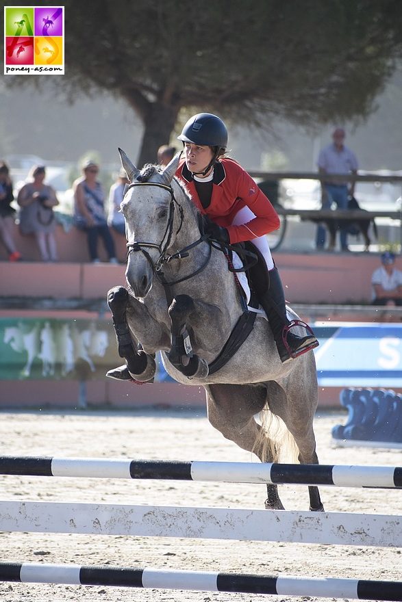 Fangio du Gévaudan et Elise Berne - ph. Poney As