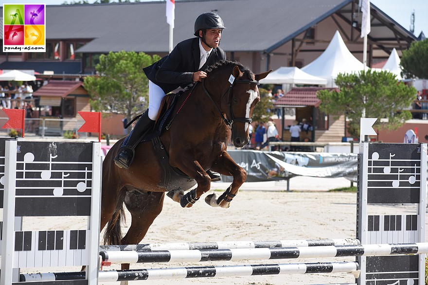 Flambeau de Fontenay et Nicolas Lebourgeois - ph. Poney As