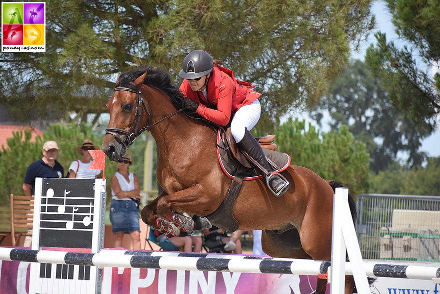 C’est un Crack et Albane le Manh – ph. Poney As