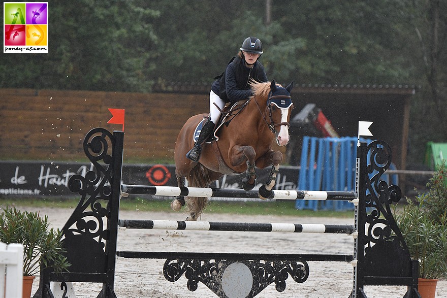 Romane Orhant et Champagne d'Ar Cus s’imposent dans le Grand Prix As Elite – ph. Marine Delie