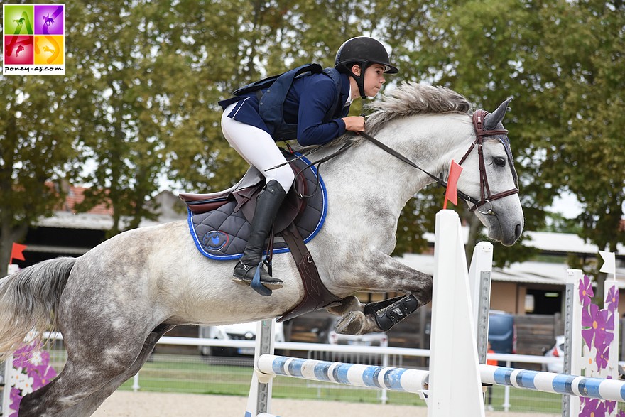 Mathis Vallat et Cogito d’Hurl’Vent - ph. Poney As