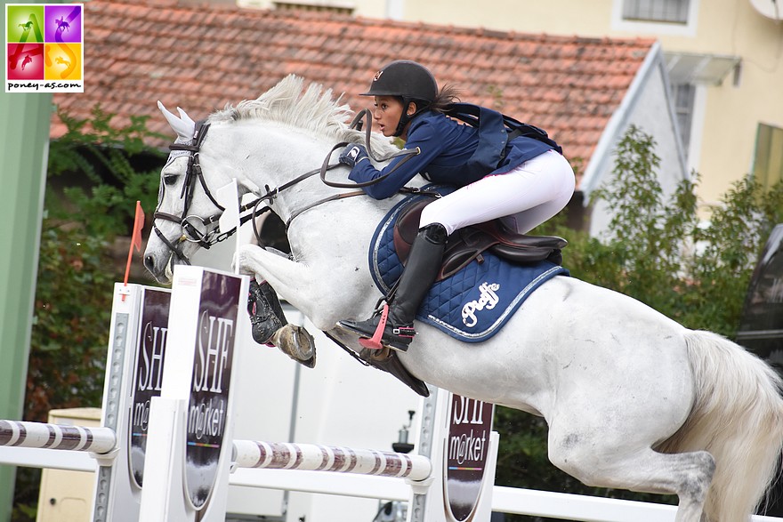 Marie Aliya Goursat et Calmar des Islots - ph. Poney As