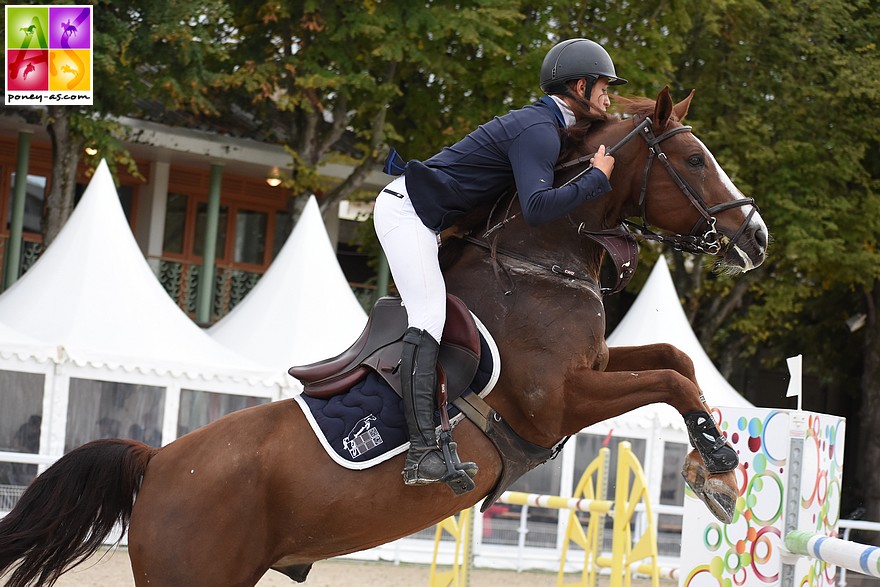 Yael Ezzahir et Umour de Naelle - ph. Poney As