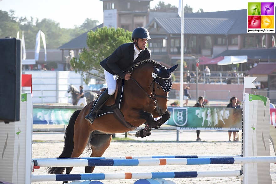 Fétiche de Fegrol et Nicolas Lebourgeois - ph. Poney As