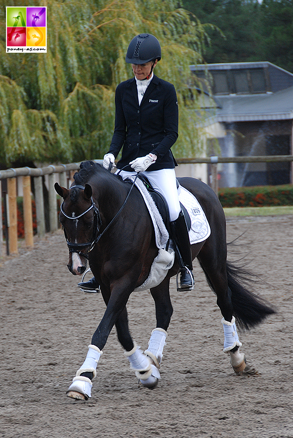 Nablissimo Star et Jessica Michel-Botton – ph. Poney As