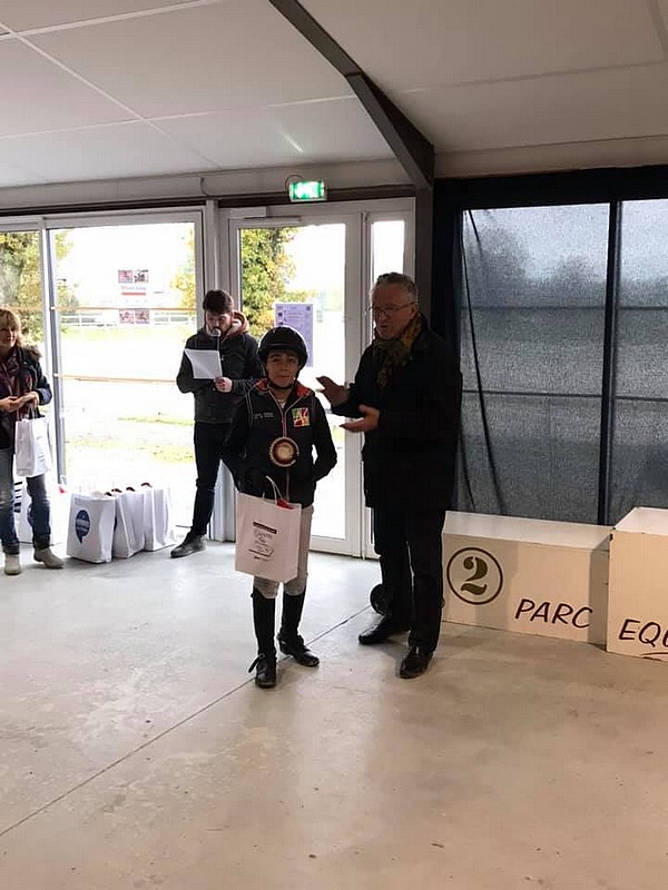 Charles Magaud à la remise des prix de la TDA des Herbiers - ph. Coll. Privée