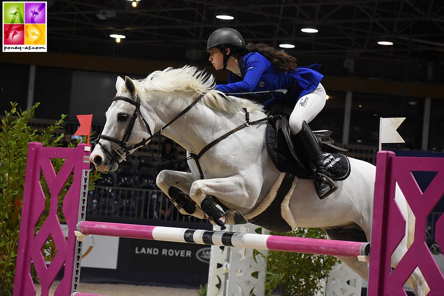 Cannelle Paramucchio et Uhelem de Seille – ph. Poney As