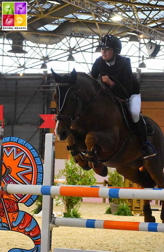 Zoé Wellenreiter et Amour de Fougnard – ph. Poney As