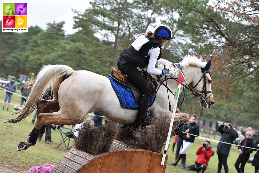 Louise Perrin et Taleyrac s’imposent dans le Grand Prix en ayant mené la danse dès le premier test – ph. Marine Delie 