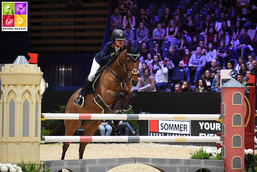 Tatiane Mauree et Horseabout Zibu, 5e – ph. Poney As