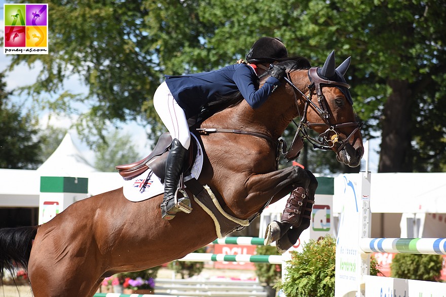Claudia Moore et Elando van de Roshoeve, 2e – ph. Poney As