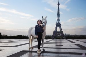 "Horse In Paris" de Mathilde & Sligo - ph. Nancy Landreat