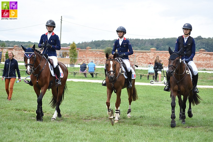 Versailles des Morins, Vidock de Berder et Winnetou – ph. Poney As