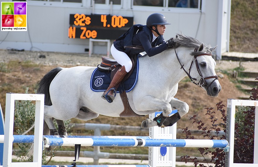 Zoé Tisseron et Texto Fox – ph. Poney As 