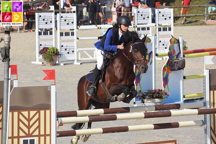 Lily Audinet et Un Petit Prince - ph. Poney As