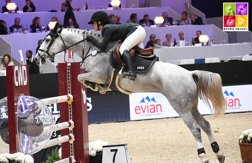 Emma Méric et Venise des Islots, classées 3e au provisoire avant les deux derniers rounds - ph. Poney As