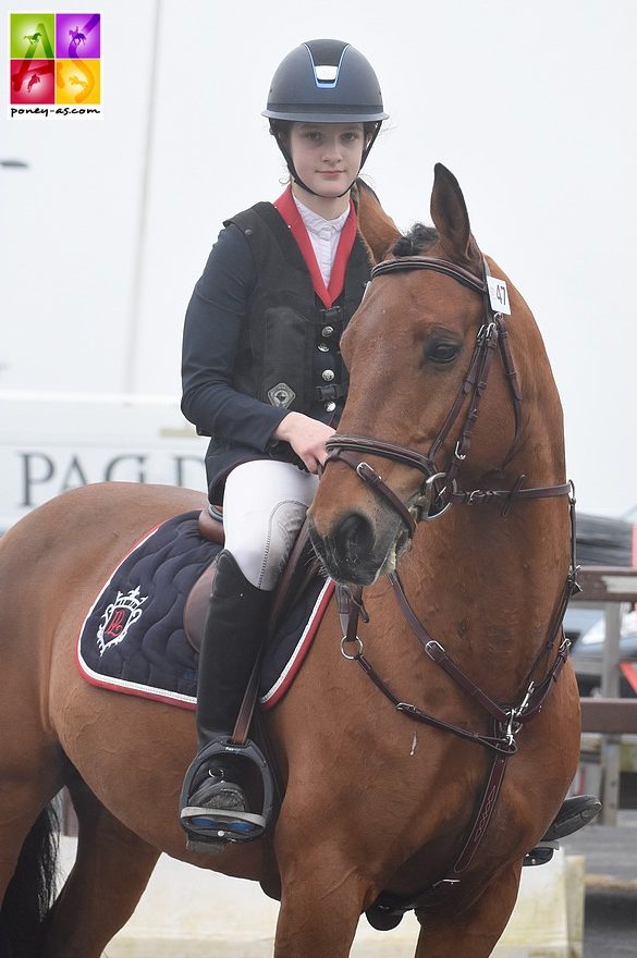 Axel Pottier et l'étalon Vvalnut Grove du Péna - ph. Poney As