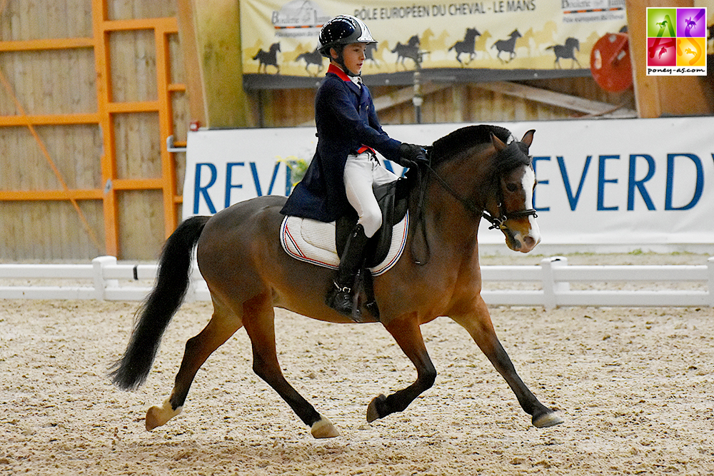 Laurick Hardy et Polhaars Daphne - ph. Poney As