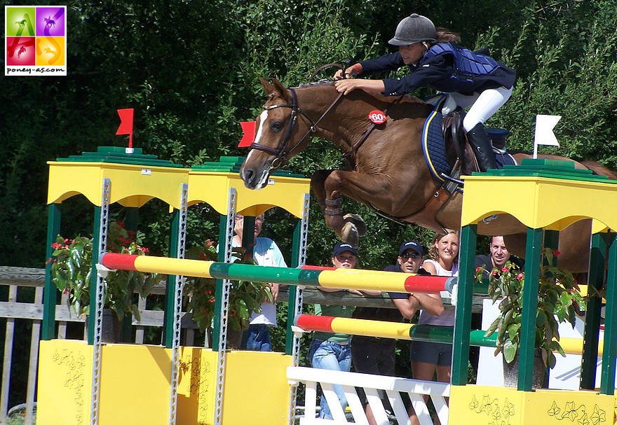 Manquer le titre individuel à deux reprises, c'est ce qui est arrivé à Wilma Hellström et Queen ! - ph. Poney As