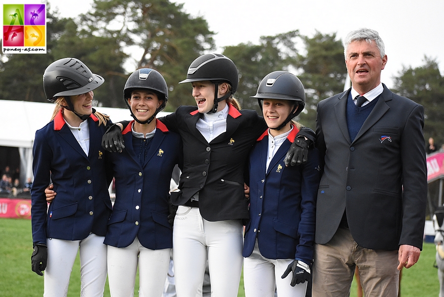 2018 : dernière victoire en date des Bleuets dans la Coupe des nations de Fontainebleau - ph. Poney As