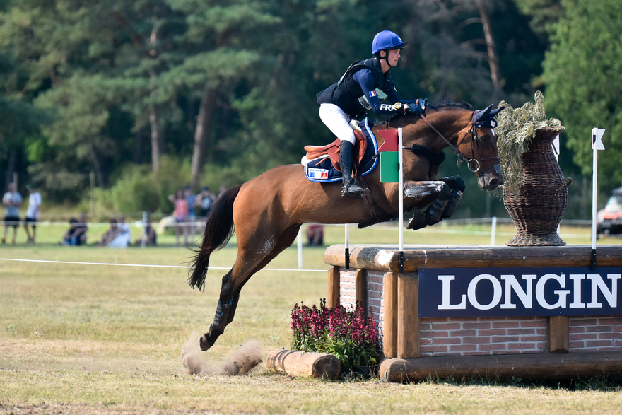 Avec Phunambule des Auges, Victor est notamment double champion d'Europe Jeunes Cavaliers - ph. coll. privée